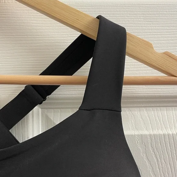 NWT VSX Victoria’s Secret Black Knockout Front-Close Zip Up Sports Bra Size 36D - Picture 5 of 13